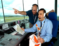Control Tower and Map